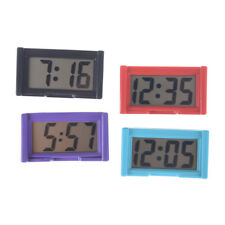 Tableau de bord de voiture horloge LCD affichage de date bâton auto-adhésif