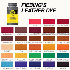 Fiebing's Leather Colour 118ML  Repair & Recolour Dye Stain Pigment All Colours 