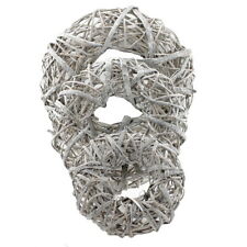 Holzrinden Weiden-Kranz grau gewaschen, Shabby, Holzkranz, Landhaus !!