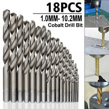 HSS Foret Fraises Forage Mèche Perceuse Perçage 1.0MM-10.2MM Drill Bit End Mill