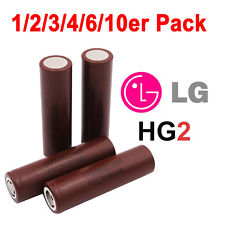 LG HG2 original Akku Li-Ion - 18650 20A - für E-Zigarette Subohm Dampfer Shisha