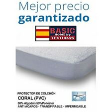 Protector de Colchón CORALINA Impermeable y Transpirable DECORHOGAR