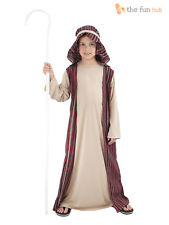 Kids Shepherd Joseph Innkeeper Nativity Costume Boys Christmas Fancy Dress