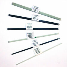 FIBREGLASS POLE FLOAT STEMS (30 X 200mm) CLEAR / BLACK