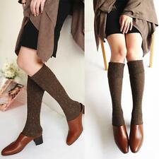 1/5 paires femme chaussettes hautes laine cachemire de genou épais Jambière LOT