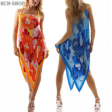 Strandkleid Trägerkleid Zipfelkleid Sommer Partykleid schnell trocknend 34/36