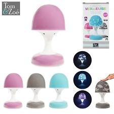 Veilleuse Tactile Lampe Enfant Champignon LED Projection étoile - LA9577