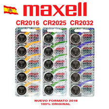 PILAS MAXELL LITIO CR1216 CR1220 CR1616 CR1620 CR2016 CR2025 CR2032 CR2450 3V   