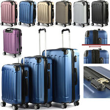 Reisekoffer Trolley Hartschale Reisen Koffer Handgepäck S-M-L-Set - FLEXOT