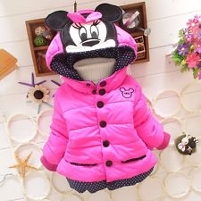 GIUBBOTTO GIACCA GIUBBINO BIMBA BAMBINA PARKA TOPOLINO MINNIE