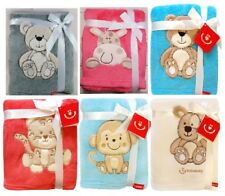 Decke - Babydecke - Baby Kuscheldecke - Super Weiche Kinderdecke 76 x 102 cm ---