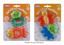 ATOZ Anneau de dentition avec gel.Papillon/pieuvre ou Grenouille/poisson