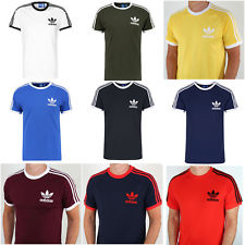 Adidas Mens Trefoil California Tees Crew Neck Retro T-Shirt Tee Top Sale