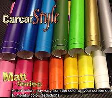 【MATT】Vehicle Wrap Vinyl Film Sticker Air/bubble Free Small Size - Self adhesive