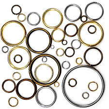 O rings metal steel straps collars craft 5 7 9 12 15 20 29 31 37 39 50 69 mm