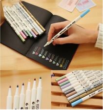 7Pcs Stylo Couleur Marqueur Feutre Peinture Tableau Fenêtre Marquer Scrapbooking