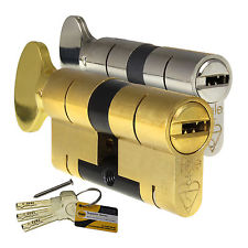 YALE Superior Thumbturn Euro Cylinder Anti-Bump Snap Defence uPVC Door Lock 