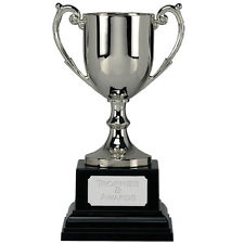 Cast Metal Cup Trophy 4.5" to 15" Gold or Silver Colour FREE ENGRAVING Award