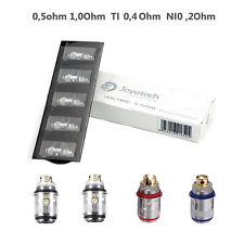5 Résistances Joyetech EGO ONE CL 0,5 /1,0 Ohm TI ,4 NI ,2Ohm (Ego One, Evic..)