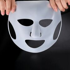 1pc Mask Cover Masque hydratant imperméable de visage de silicone pour le soin