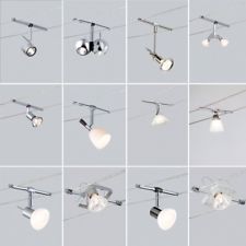 Paulmann Halogen Seil Spot 12V Seilsystem 160mm Seilabstand GU5,3 GU4 G4
