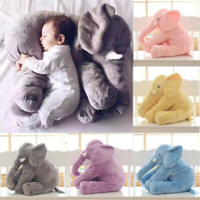 Gros Éléphant Coussin doudous Poupée Jouet bébé Enfants Doux Peluche Nez Noel