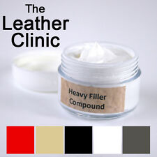 Leather Repair Filler Compound for cracks, burns, holes etc. Choice of Colours
