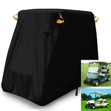 2/4 Seat Passenger Waterproof Golf Cart Cover Fits EZ GO Club Car Yamaha Storage