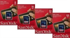 Sandisk 8GB 16GB 32GB 64GB SD SDHC SDXC class 4 Karte Sandisk SD SDHC Karte NEU