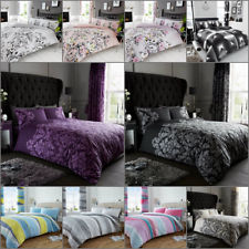 Modern Duvet Cover With Pillow Case Poly Cotton Quilt Cover Bedding Set All Size