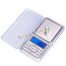 Mini 200g/0.01g Balance Échelle électronique Portable de Précision Bijoux Poids