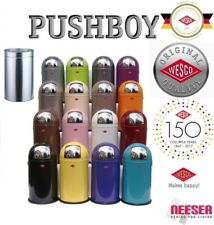 WESCO PUSHBOY 50 KULT Mülleimer bin ⚠ PORTO-FREI in D ⚠ poubelle vom Wesco Laden