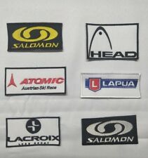 ECUSSON PATCH SALOMON SKI SNOWBOARD LACROIX HEAD ATOMIC  LAPUA esf ffs