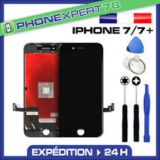 ECRAN LCD + VITRE TACTILE SUR CHASSIS POUR IPHONE 7 OU 7 PLUS + KIT OUTILS