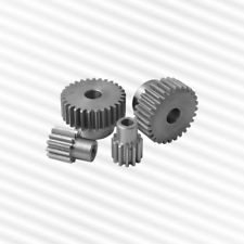 Zahnrad, Stirnrad, Modul 1, mit Nabe, aus Stahl C45, Zähnezahl 12 - 127