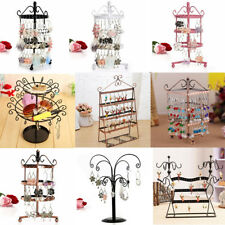 Métal Présentoir Support Boucles d'Oreilles Collier Chaîne Bracelet Bijoux Porte