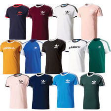 NEW Adidas Original Trefoil California Crew Neck Shirt Mens T Shirt S M L XL XXL