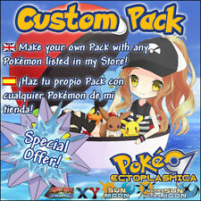 Offer Custom Pack 6IV (Battle Ready, Low Levels & Events) 6IVs - XY ORAS SM USUM