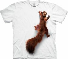 The Mountain Peace Squirrel T Shirt Eichhörnchen #3218 528