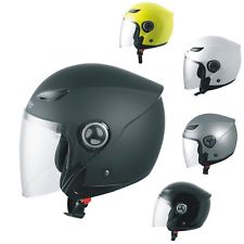 Casco Jet Visiera Scooter Moto Quad Omologato ECE 22 05