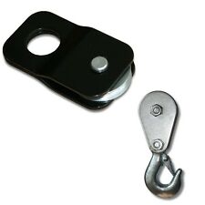 Umlenkrolle 1 2 4 8 10 t Seilwinde Seilzug Seilrolle Snatchblock Windenrolle