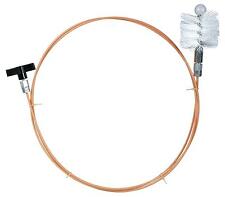 Canne de ramonage spéciale poel à bois 3 ou 5 mètres + herisson