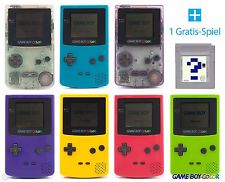 GameBoy Color Konsole (Farbe nach Wahl) + GRATIS Nintendo GB Spiel TOP!