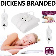 ELECTRIC BLANKET DICKENS COSY UNDER HEATED BED SUPER DELUXE