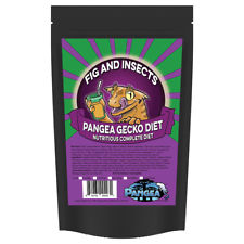 JUST IN!  Pangea Gecko Diet - FIG & INSECTS Complete Food for your Crested Gecko