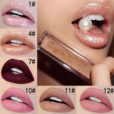 Waterproof Scintillant Matte Liquide Lip Gloss Rouge À Lèvres Maquillage Crayon