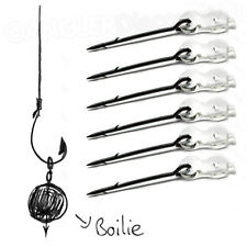 Boilie-Stifte für Karpfenhaken | mit Widerhaken und Einhängeringe aus Silikon