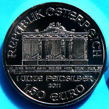 1oz Philharmoniker 2008 - 2018 mit 999/1000 ag Silber Silver Österreich Austria