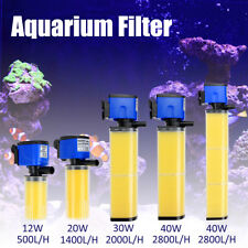 3 en1 Submersible Aquarium Pompe Interne et Filtre Filtration Poissons Réservoir
