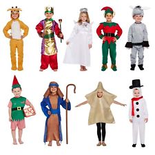 Childs Christmas Fancy Dress Up Outfit Xmas Nativity Pantomime Party Outfit